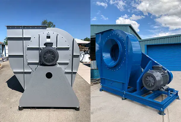 Backward Lamina Bladed Fans